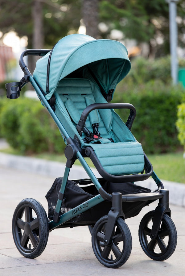 AURABABY Premium Baby Stroller – Lightweight, Foldable & Travel Ready