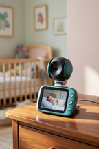 AURABABY Smart Baby Monitor – HD Video, Night Vision & Two-Way Audio