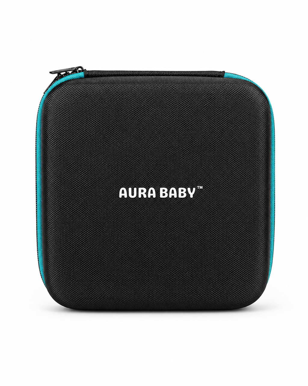 Image of top view of aura baby's encore fetal doppler protective travel case
